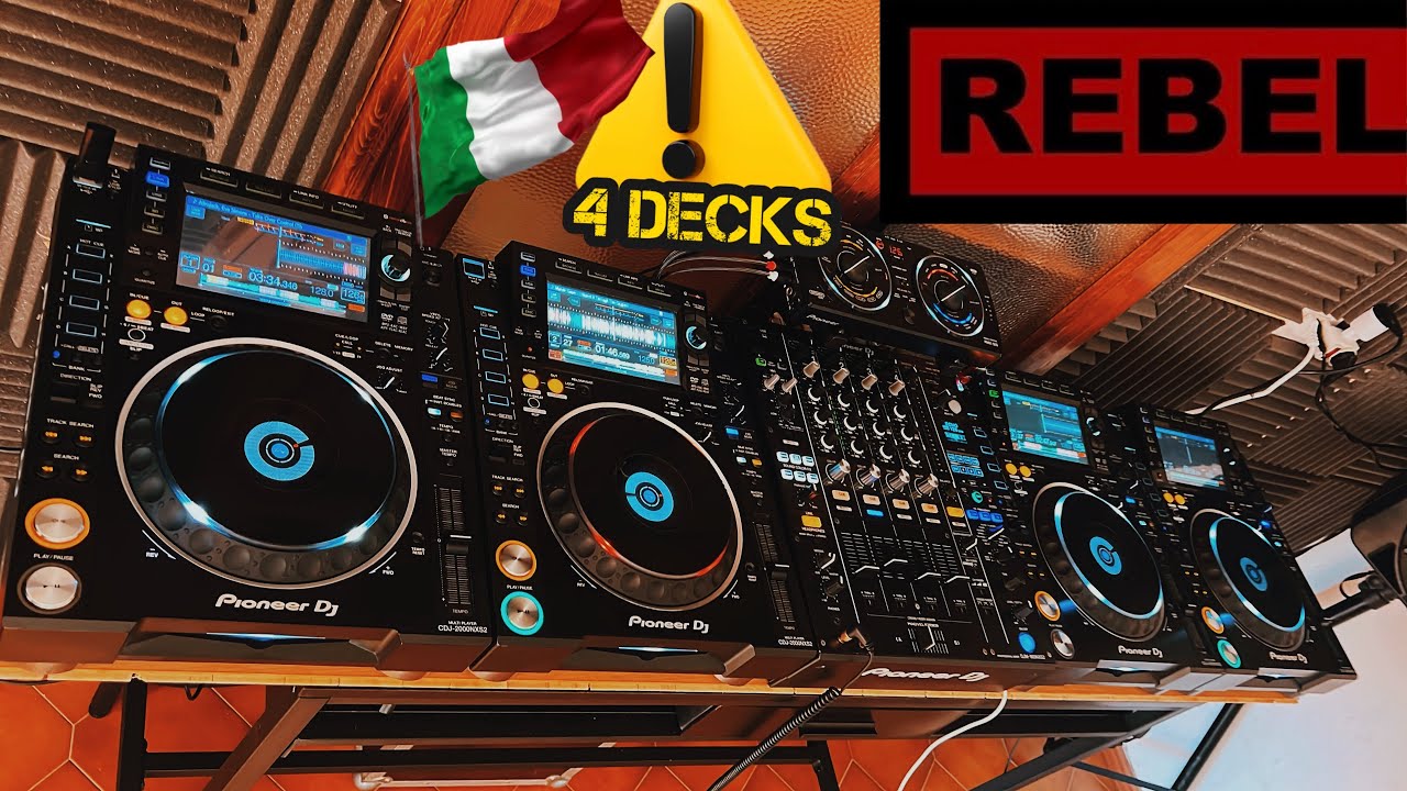 REBEL live from Italy! DJ SET [ONE] - YouTube
