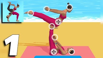 Couples Yoga - Gameplay Part 1 Levels 1-10 (Android, iOS) - All Levels