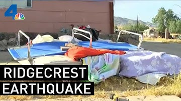 Aftershocks Shake Ridgecrest Residents Trying to Recover From Quake | NBCLA