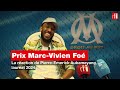 Pierreemerick aubameyang ragit  son deuxime prix marcvivien fo  rfi