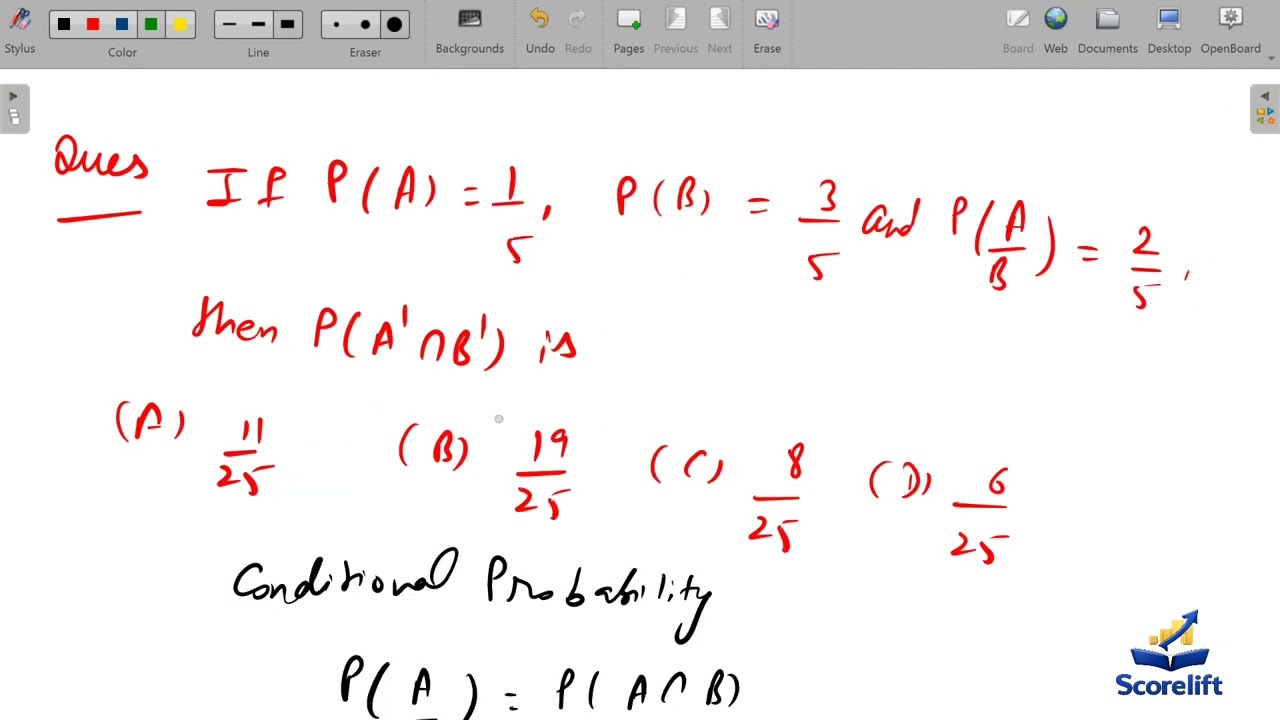 Class 12th probability | how to solve probability | class 12th math pyq | cbse exam 2026