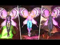 Mortal Kombat 11 - All Characters Change Into Butterfly (All Characters Perform D&#39;vorah Friendship)