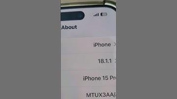 iphone 15 pro iOS 18.1.1 update #shorts