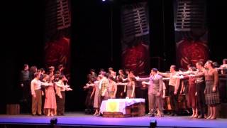 Evita The Musical Epic Flower Toss And Catch - Luzma Ortiz