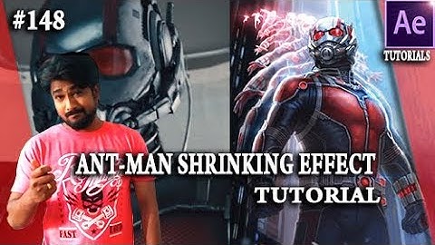 Ant man shrinking Effect - After Effects tutorial