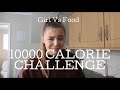 10000 CALORIE CHALLENGE | GIRL VS FOOD
