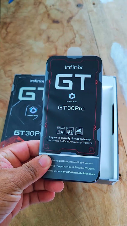 Infinix GT 30 Pro 5G Unboxing 🔥