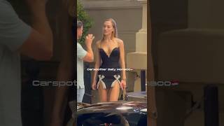 Girl Nightlife Monaco #monaco #billionaires #supercars #carspotting #shorts