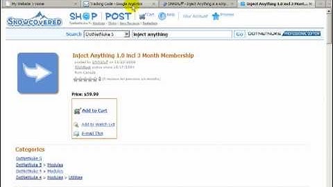 Inject html, javascript, css, text or anything else in your DotNetNuke pages - Video #184