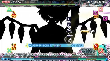 Bad Apple!! played on Project Diva