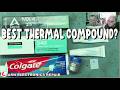 What Is The BEST Thermal Heatsink Compound For Electronics? We Put Some To The Test!