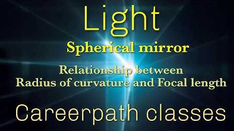 Class: 10 | Light ( Lec-06 ) | Relationship ( C= 2F ) | By :- Angad Sir | Careerpath Classes |
