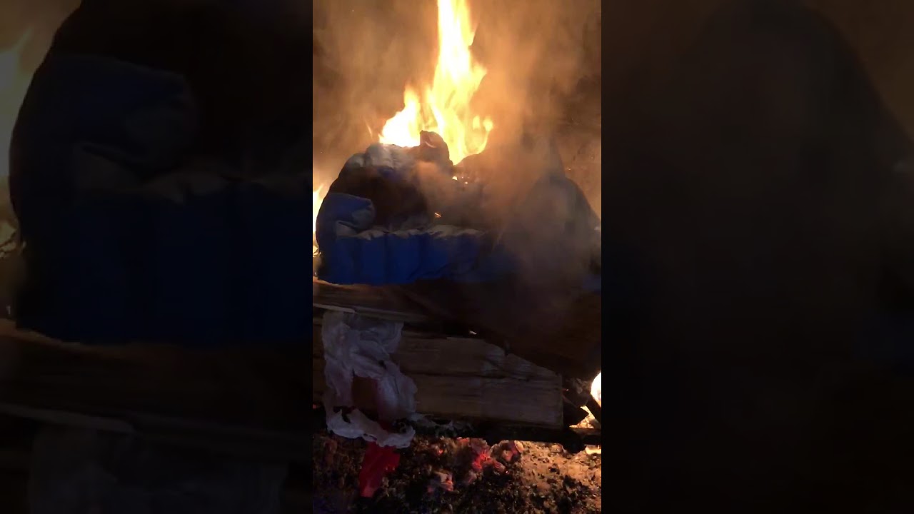 Burn puff jacket YouTube