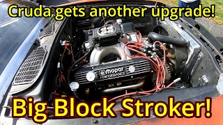 1970 Plymouth Barracuda gets a Big Block Mopar Stroker!