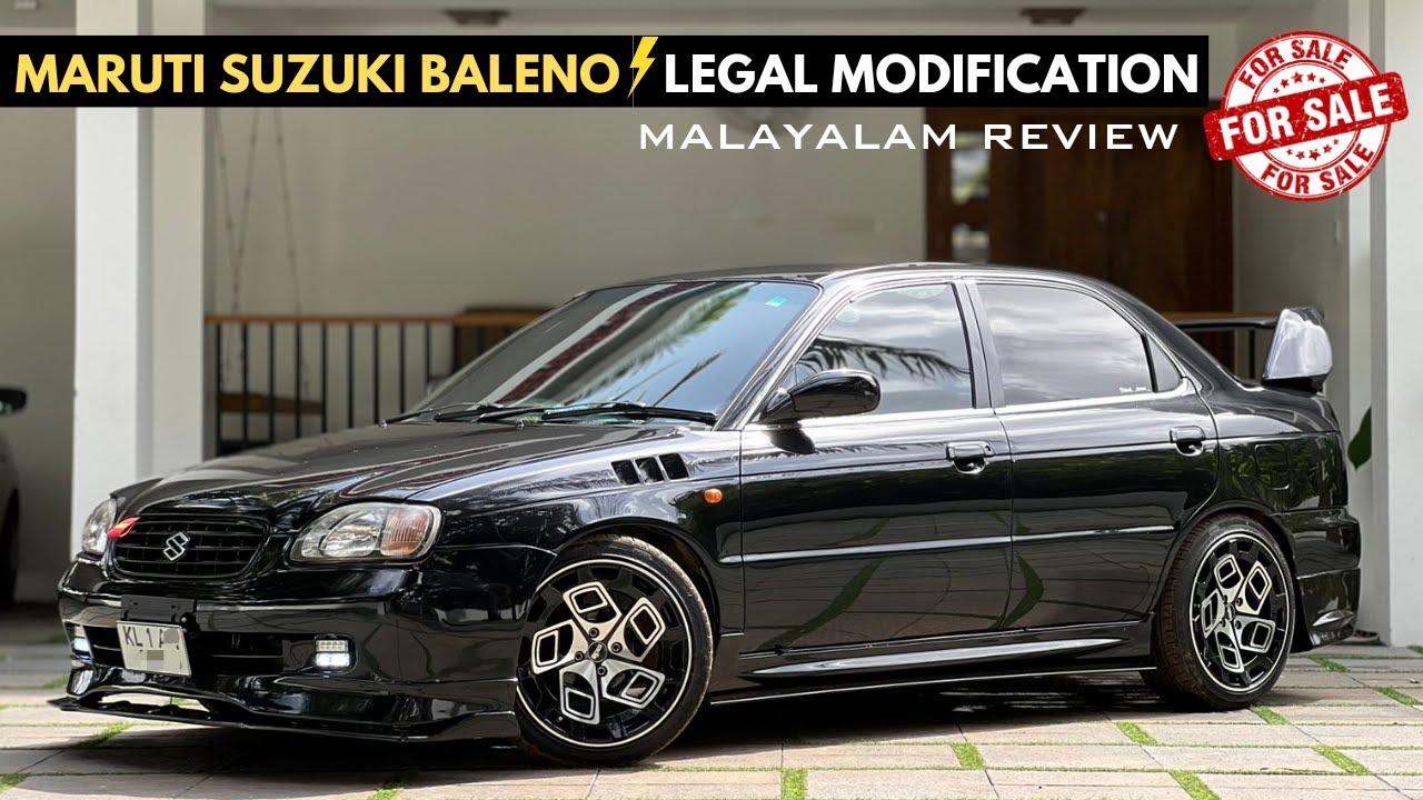 MARUTI SUZUKI BALENO MODIFIED 🔥| FOR SALE ⚡ | HASHIR KALODI 🏁