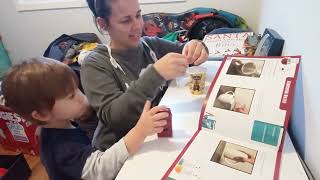 24 Shocking Science Tricks advent calendar Day 1 disappearing water The Purple Cow