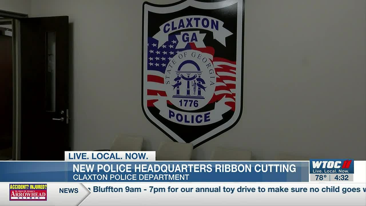 New police headquarters opened in Claxton YouTube