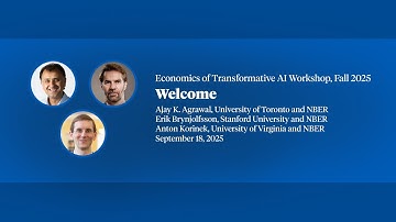 Economics of Transformative AI Workshop, Fall 2025 - Welcome