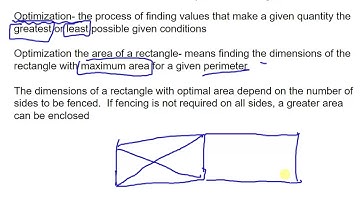 MPM1D 9.2 Perimeter and Area Relationships of a Rectangle Video 1