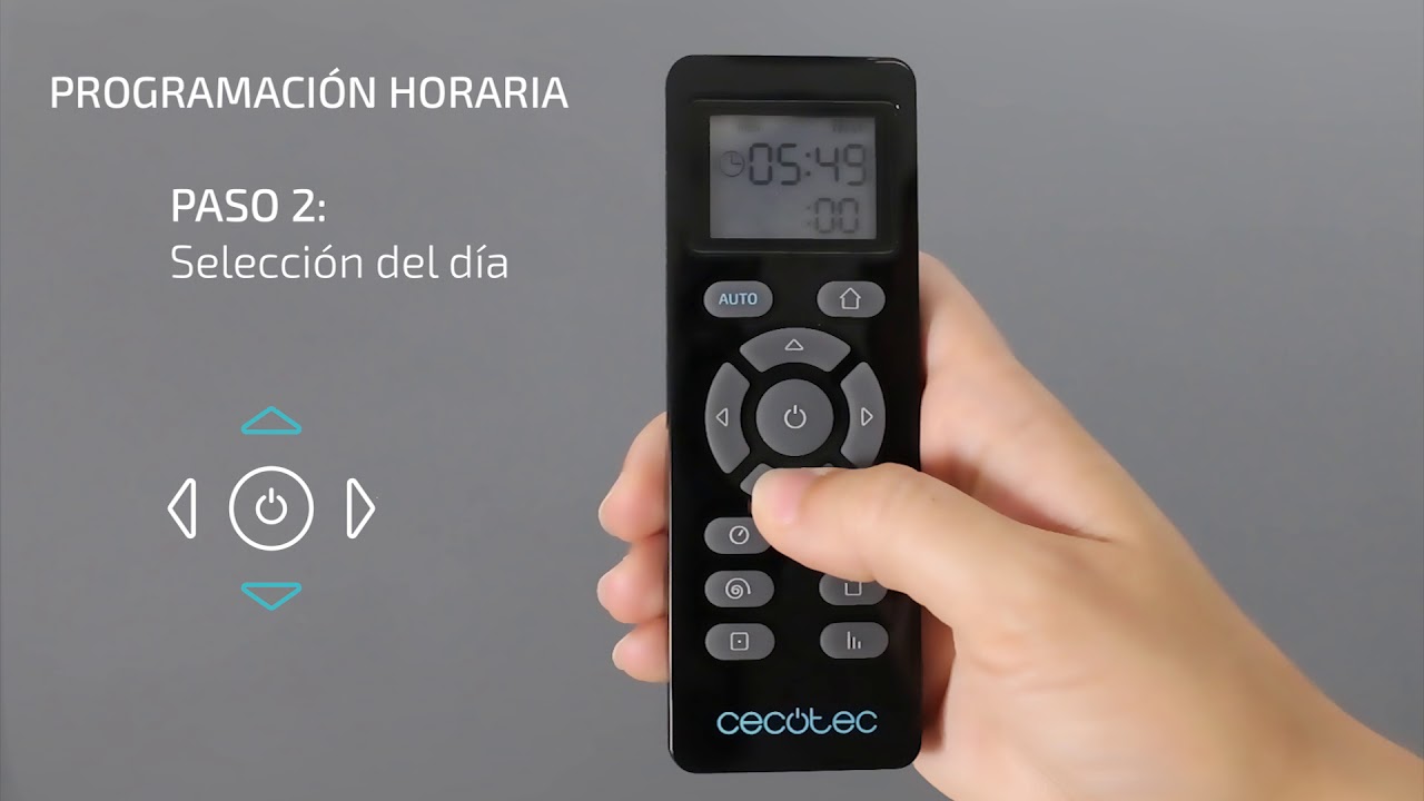 Programación horaria Conga Serie 1090 - YouTube