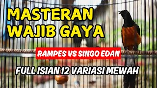 #059⚫ FULL 1 JAM ❗❗ MASTERAN WAJIB INI MIRIP MURAI BATU SINGO EDAN VS MURAI BATU RAMPES TIKET 11JT