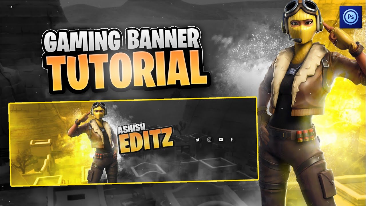 How To Make Fortnite Banner On Android || How To Make Gaming Banner On Android.