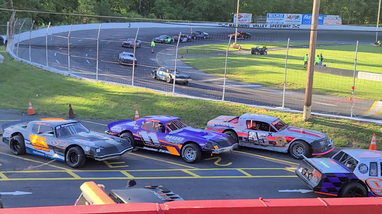Mahoning Valley Opening Night 2020 Street Stock Heat 1 YouTube