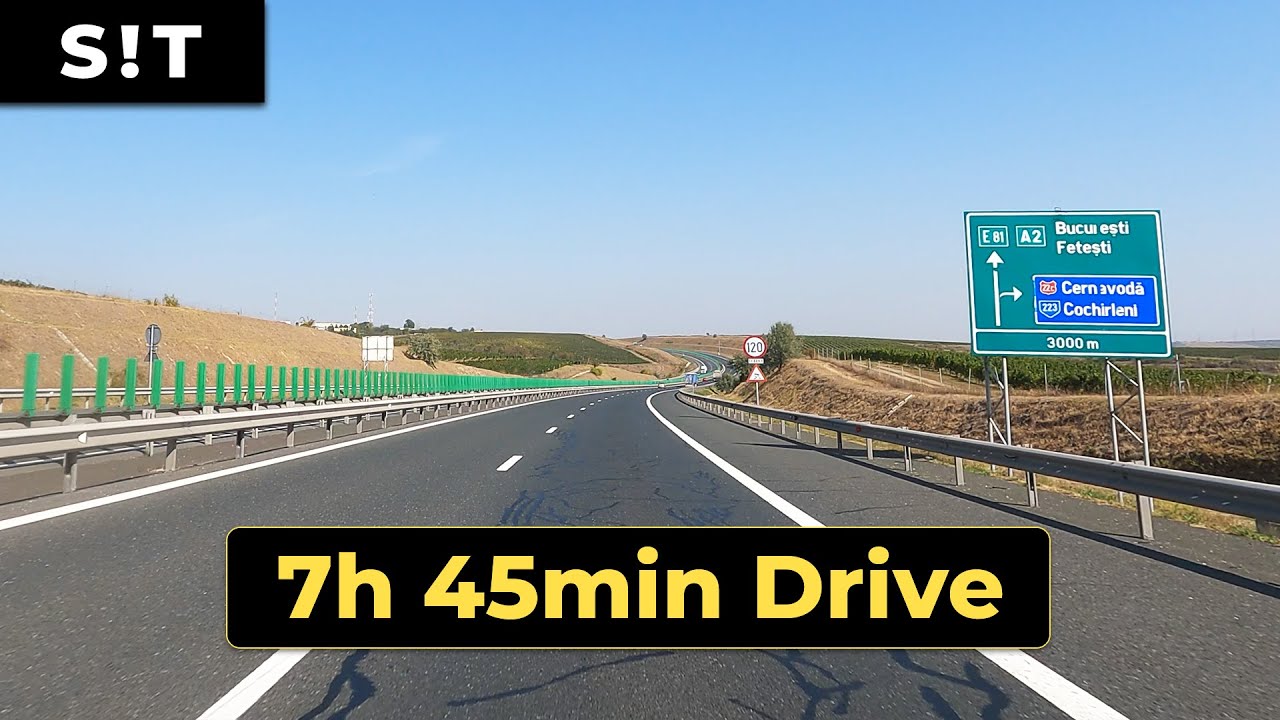 Constanta – Sebes Vest | A2, A1 & DN7 | Full Day Drive 🚗
