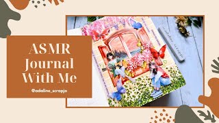ASMR Journaling | Journal With Me & Relax | Window Page | Calming Paper Sounds #asmr #journal