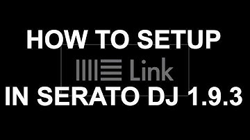 Serato DJ - Ableton Link Setup In Serato DJ 1.9.3