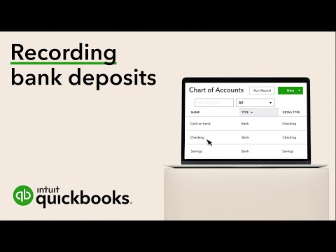How to record a bank deposit (using undeposited funds) in QuickBooks Online