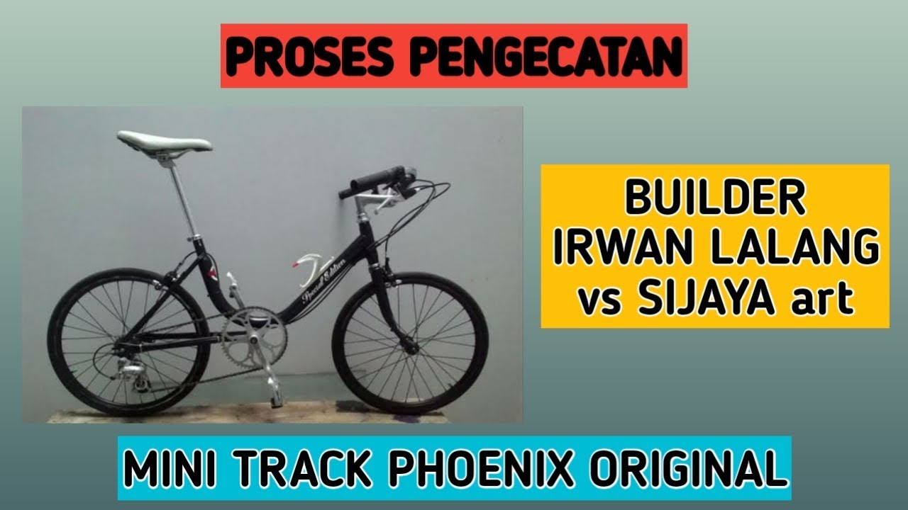 PROSES PENGECATAN MINI TREK PHOENIX 