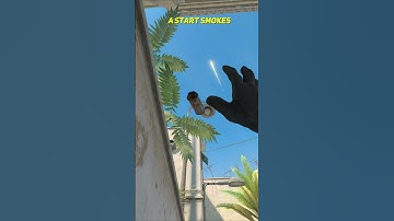 CS2 Dust 2   A Start Smoke From One Position #shorts