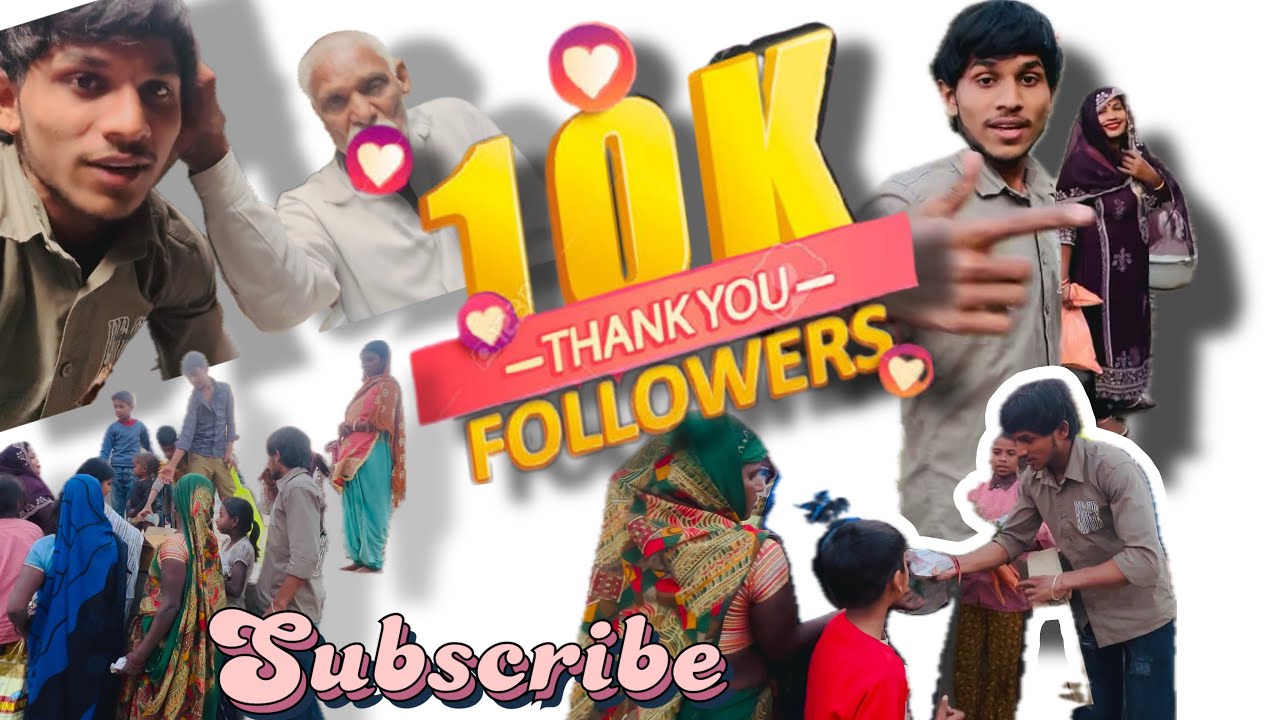 🙏 10K Family Complete ❤️ Aap sabki wajah se aaj kisi ke chehre par muskaan la paya.