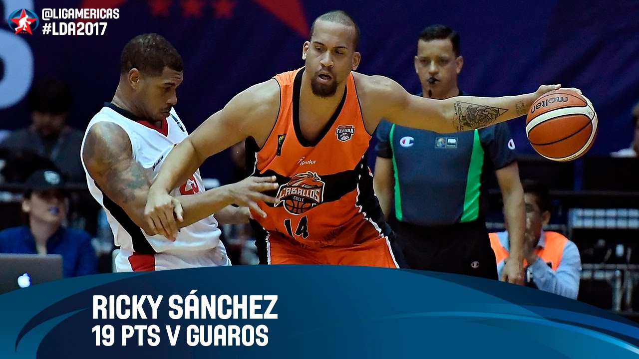 Ricky Sanchez 19 PTS vs Guaros - Grupo B - DIRECTV Liga de las Américas 2017