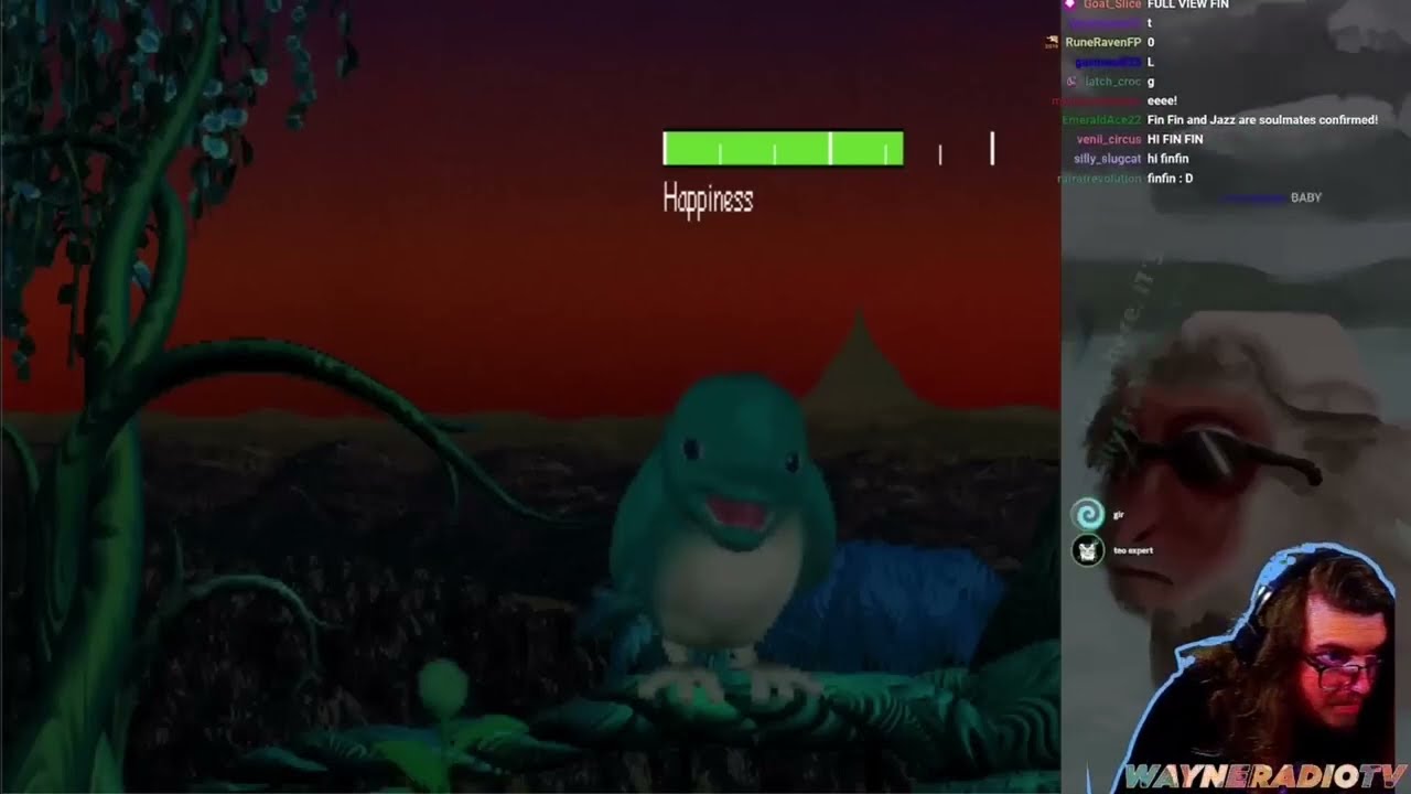 wayneradiotv SCREAMS at finfin