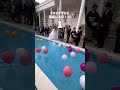 ゲスト参加型!珍しいガーデン演出🎈#結婚式 #shorts