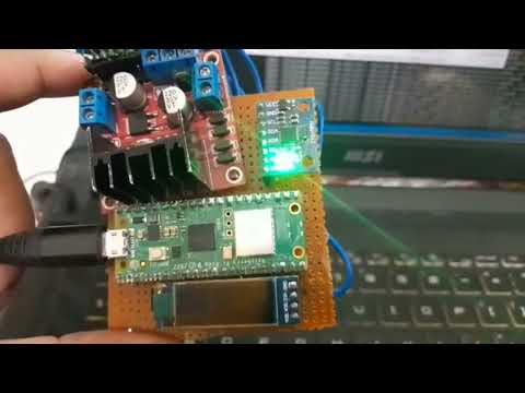 Pico-W with MPU-6050 Accelerometer, Gyroscope and Temperature Sensor (Thonny)