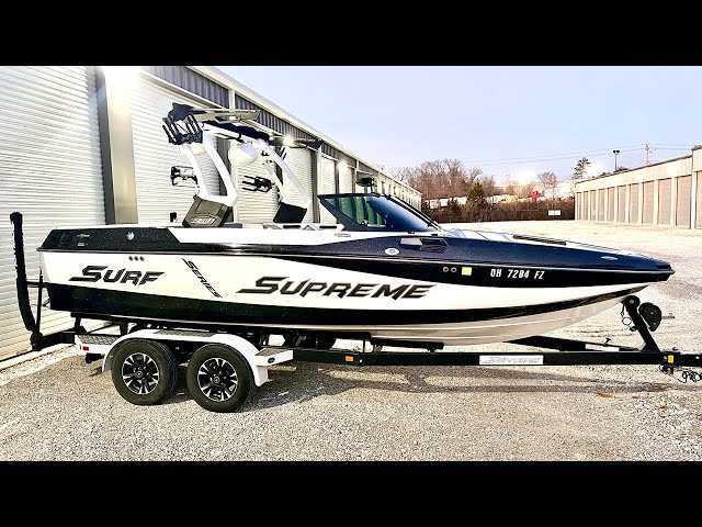 SOLD - 2017 Supreme S211 Surf Series Wake & Surf Boat near Norris