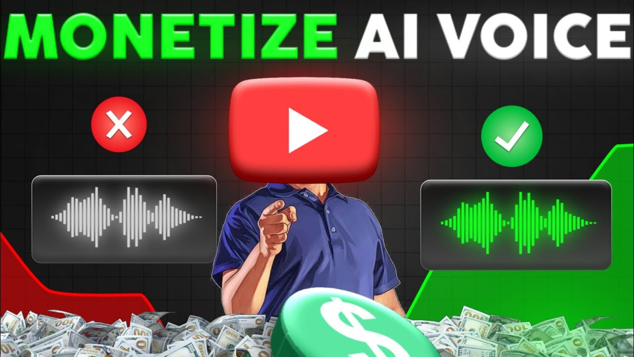YouTube Channel MONETIZE 🤑 | Generate Ai Voice After New YouTube Update ...