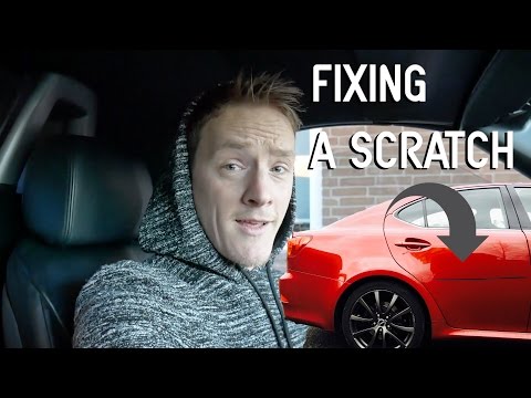 How To Fix A Scratch On Your Car!