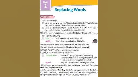 replacing word class 3