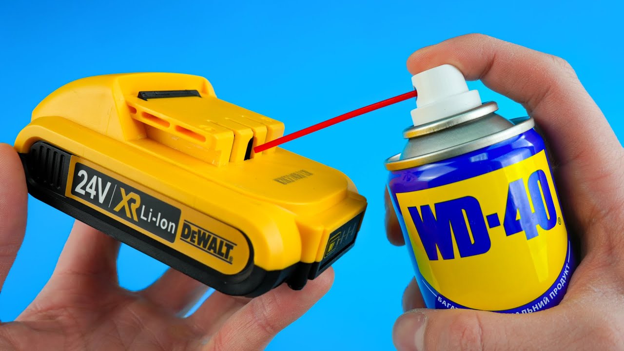 Old battery will be like new in 1 minute! Amazing ways to restore a ...