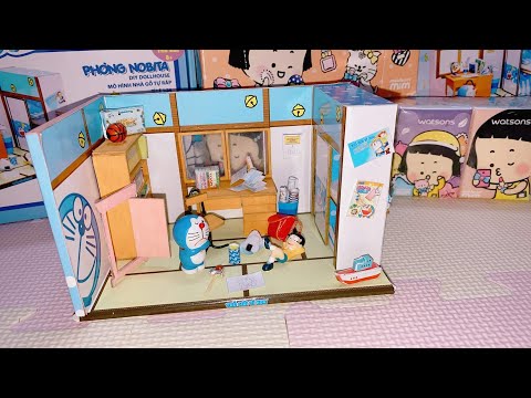 Video Lắp ráp căn phòng ngủ của Doremon và Nobita | Cùng... - youtube