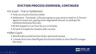 Eviction Mediation Project Training