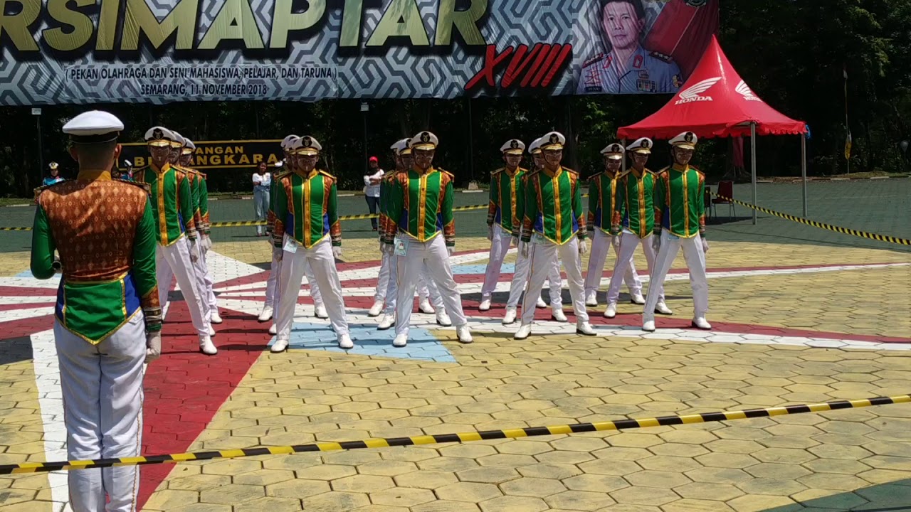 PASKIBRA DEVEN DI PORSIMAPTAR (AKPOL) 2018 TIM STDI