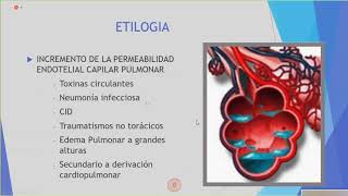 Fisiopatología clase 20: Edema Agudo de Pulmón (31-07)