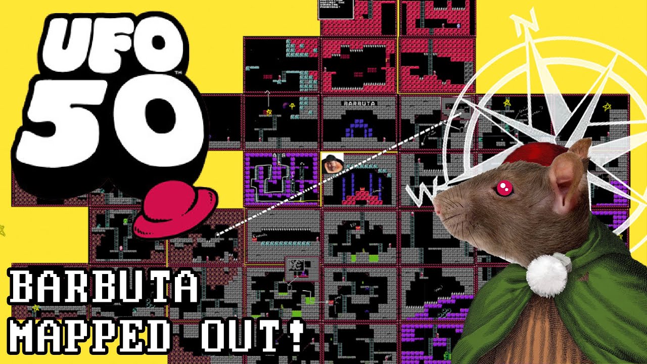 BUILDING FULL BARBUTA MAP UFO 50 YouTube 