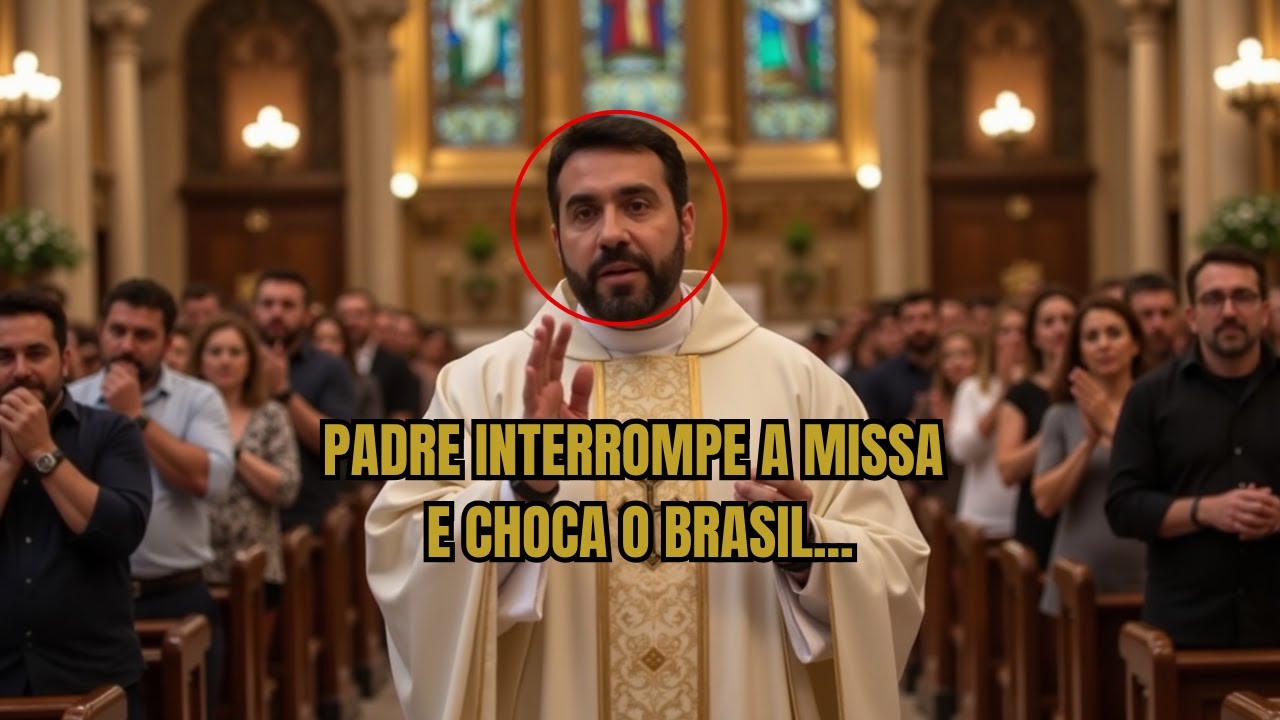 PADRE FABIO DE MELO INTERROMPE SUA MISSA E SURPREENDE A TODOS COM UM AVISO QUE CHOCOU O BRASIL