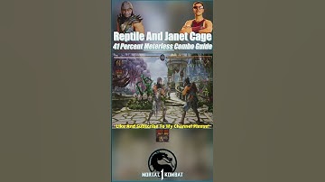 Reptile 41 Percent Combo Guide For Mortal Kombat 1 #shorts#shortsfeed#youtubeshorts